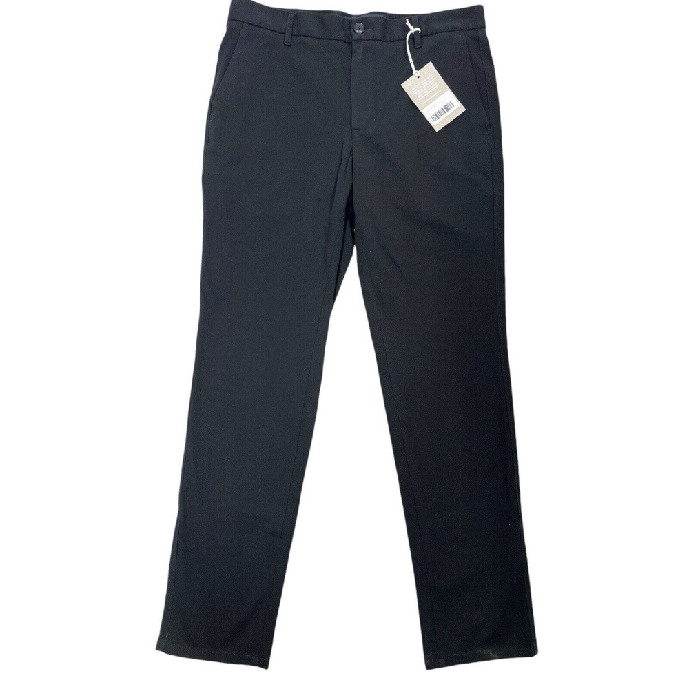 Everlane Uniform Pants The Performance Chino‎ Slim Fit Black Mens 33x32 Career